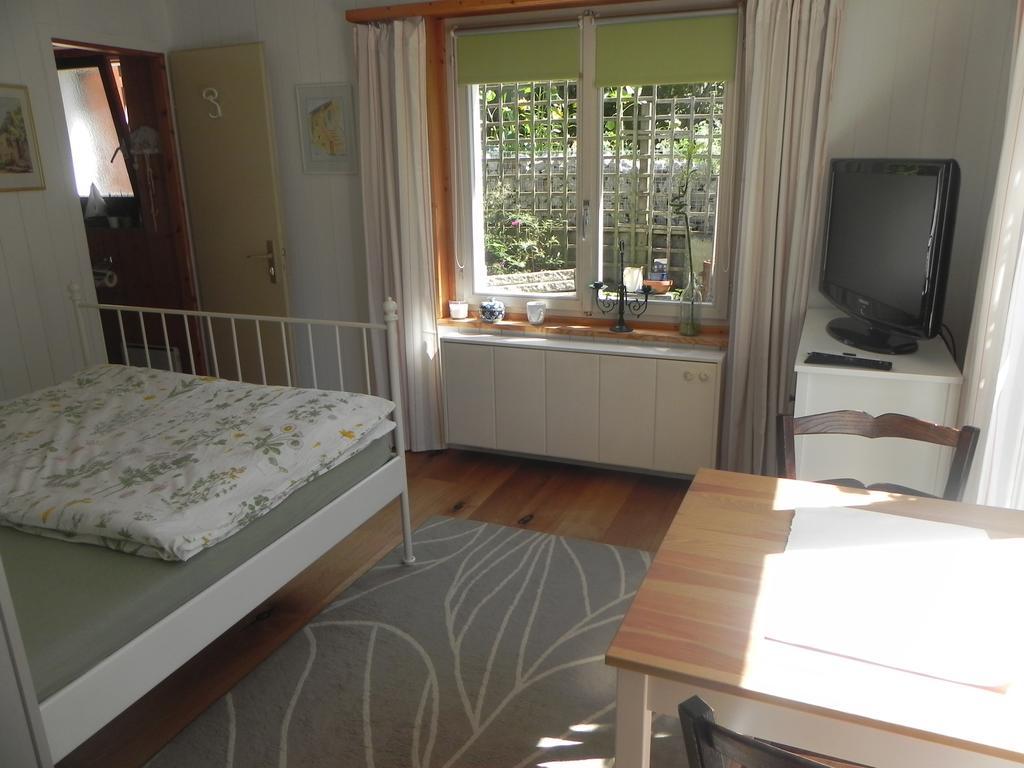 Der Morgenberg Appartement Därligen Buitenkant foto
